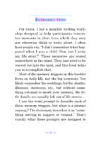 I Remember – Fifty prompts to write your life story